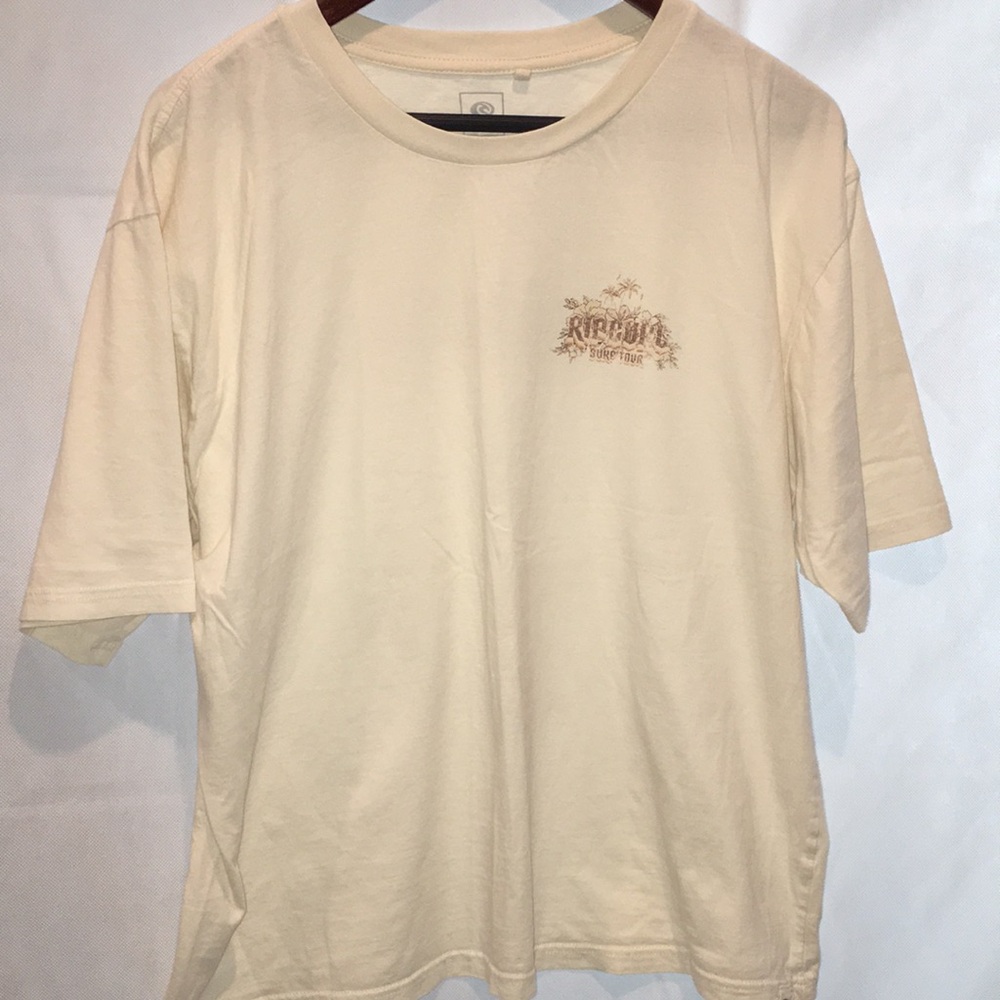 Rip Curl Shirt Sleeve Oversized Tee | Size S